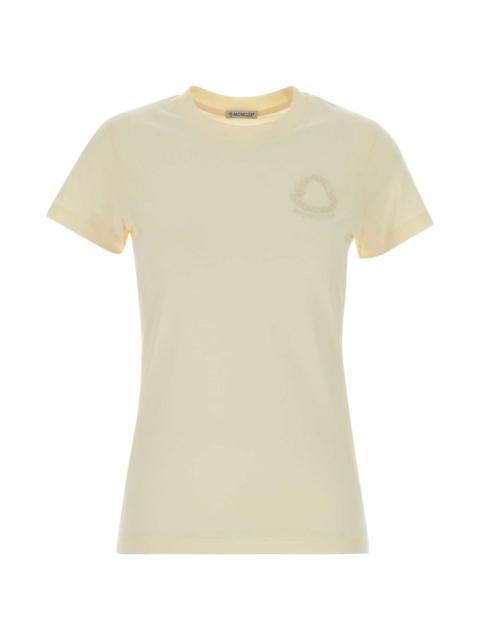 Moncler Cream Cotton T-shirt