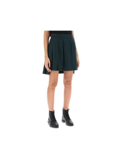 Thom Browne Thom browne flannel mini pleated skirt Size EU 38 for Women