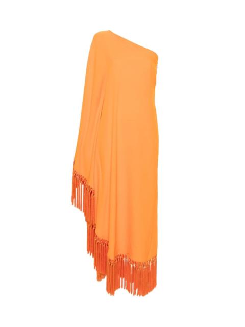 Taller Marmo Arno fringed long dress