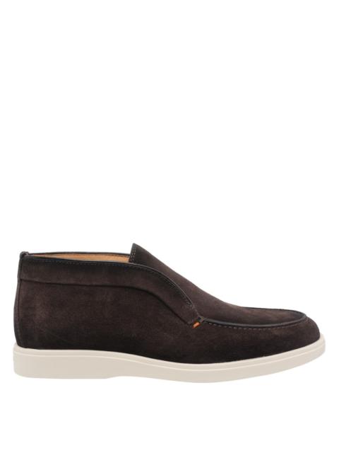 Santoni Santoni Men Desert Suede Booties