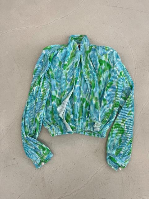 BALENCIAGA Balenciaga 20SS Floral Pleated Shirt