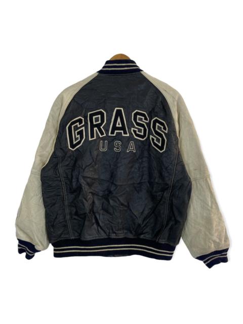 Other Designers VINTAGE TYPE STADIUM LEATHER VARSITY JACKET