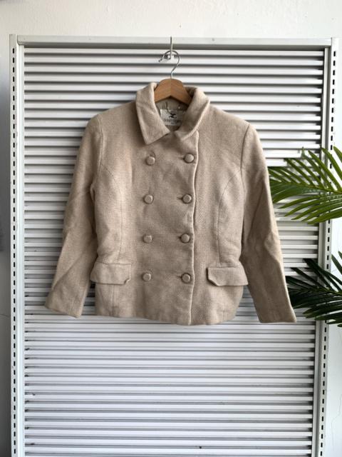 Other Designers Archival Clothing - Vintage Courrēges Paris Womens Wool Coat