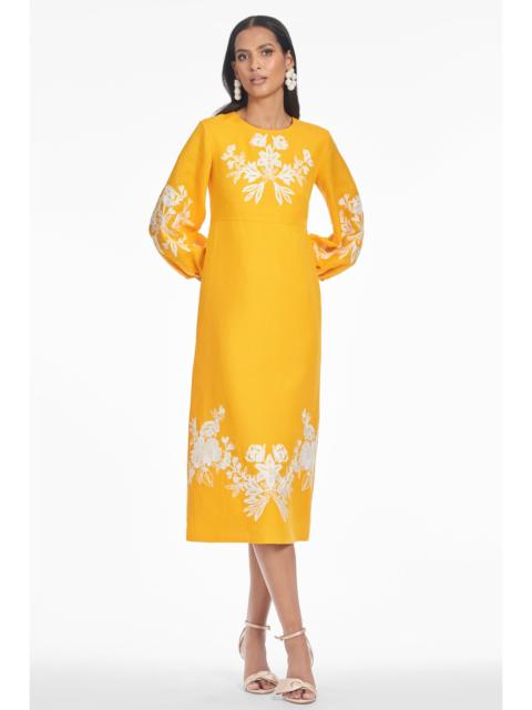 SACHIN & BABI AMAIRA DRESS - MARIGOLD