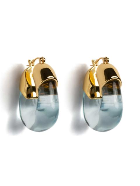 LIZZIE FORTUNATO The Organic Hoops - Aqua