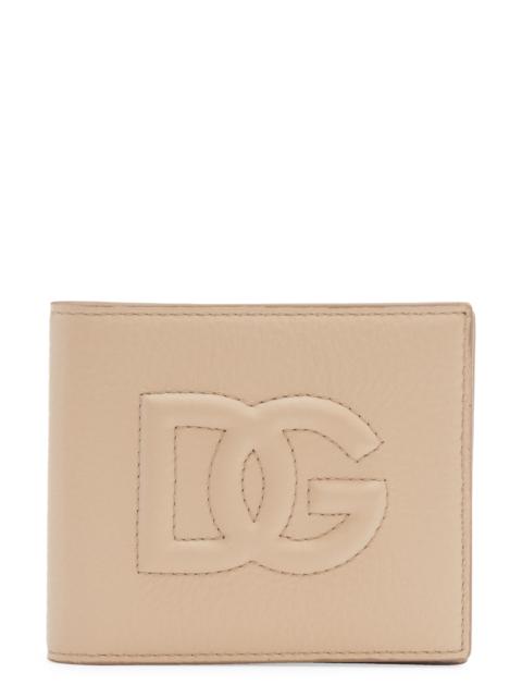 Dolce & Gabbana DG Quilted Leather Bifold Wallet