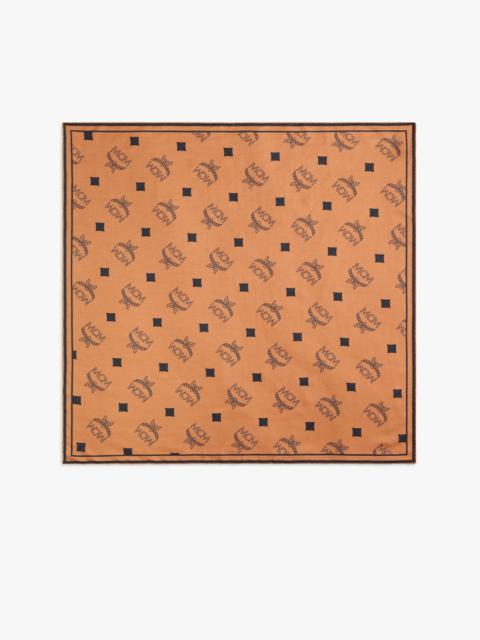 MCM Monogram Print Bandana Scarf
