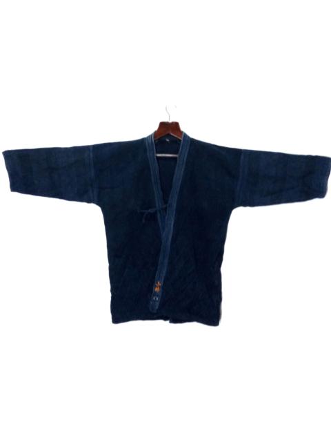 Indigo - VINTAGE INDIGO KIMONO NORAGI KAPITAL JAPANESE TRADITIONAL