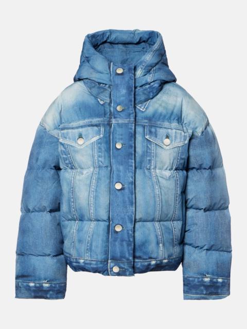 Acne Studios Trompe-l’oeil down jacket