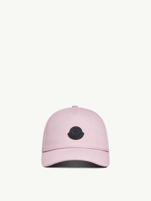 Moncler Cotton Gabardine Baseball Cap