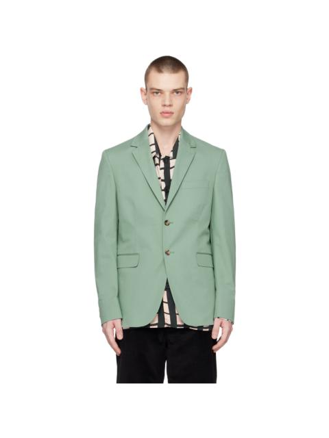 Paul Smith Green Two-Button Blazer