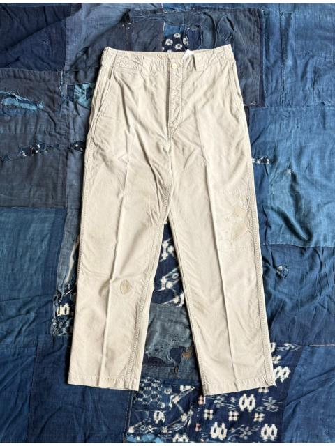 visvim visvim 25SS Wide Chino Pants (Crash/Distressed Finish)