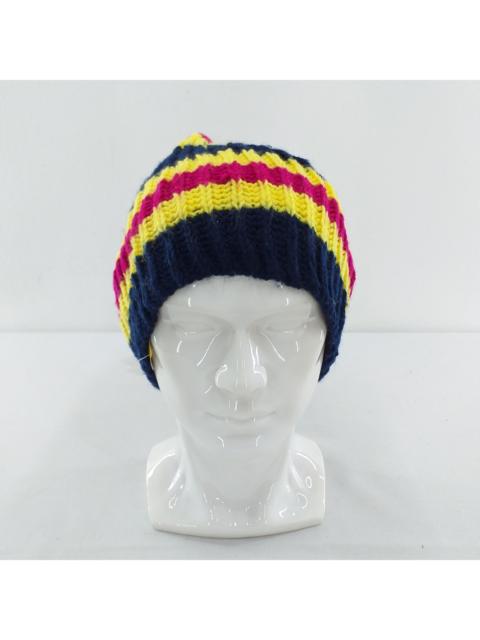 Other Designers Other - Colorful Stripes Snow Cap Hat Beanie -BN215
