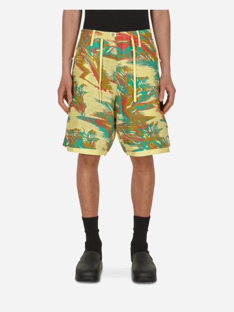Stone Island Shadow Project Summer Shorts Yellow