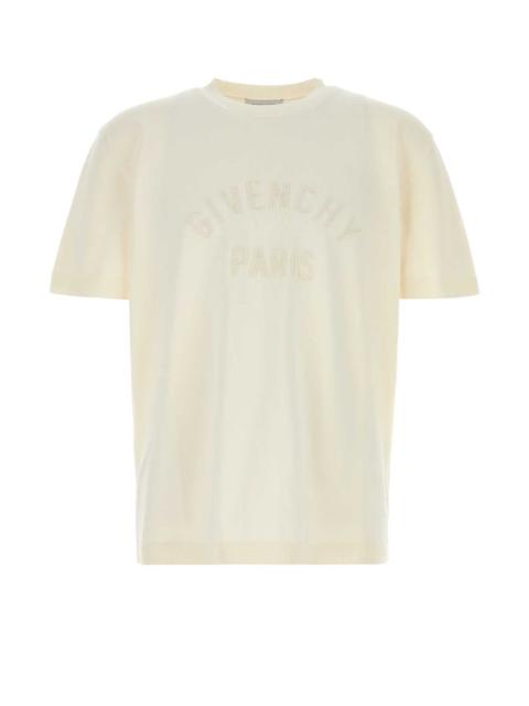 Givenchy Givenchy Men Ivory Cotton T-Shirt