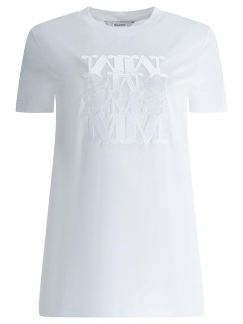 Max Mara Max Mara Crewneck T-shirt With Short Sleevess