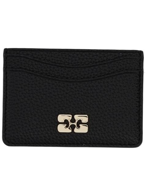 GANNI CARD HOLDER WITH LOGO