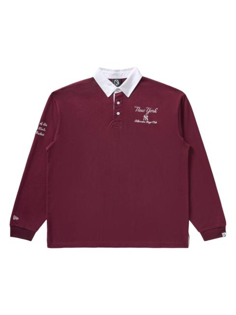BILLIONAIRE BOYS CLUB NY YANKEES LONG-SLEEVE RUGBY