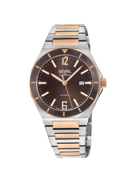 Other Designers Gevril High Line Automatic Brown Dial Men's Watch 48403B