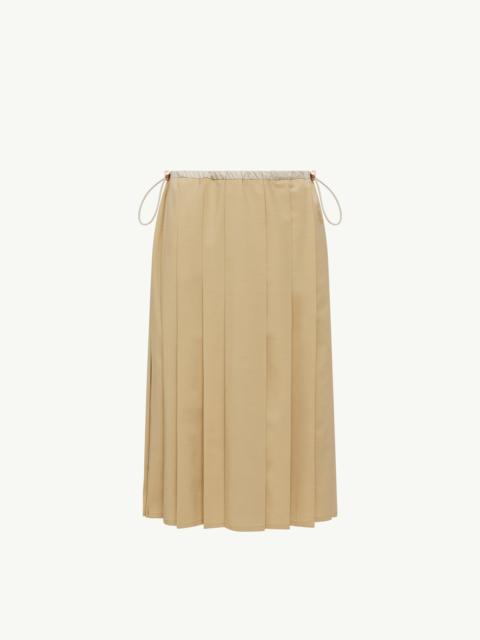 Moncler Pleated Midi Skirt
