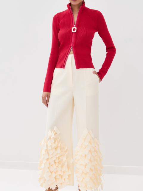 A.W.A.K.E. MODE Rectangle Fringe Culottes