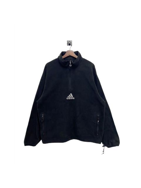 adidas Vintage Adidas Equipment Center Logo Oversized Fleece