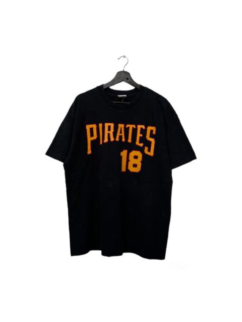 Other Designers MLB - VINTAGE MLB TEE BIG LOGO PIRATES 18 MAJESTIC