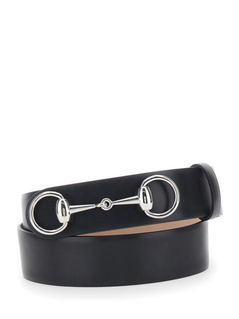 GUCCI Gucci Men Horsebit 4Cm Silver