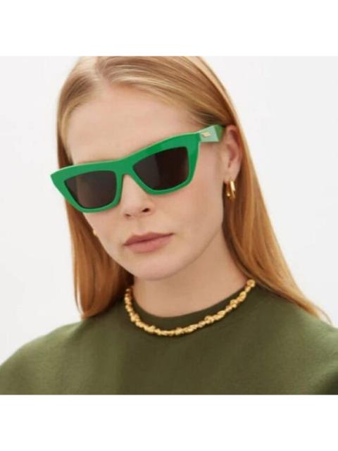 Bottega Veneta SALE! NEW Bottega Veneta BV1121S 005 Green Cat Eye Unisex Sunglasses