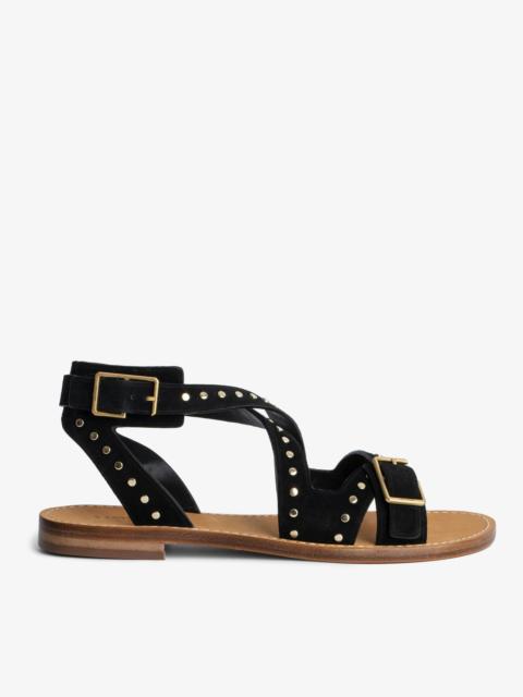 Zadig & Voltaire Cecilia Studs Caprese Sandals