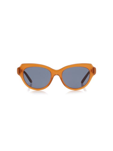Loewe Cay-Eye Acetate Sunglasses brown