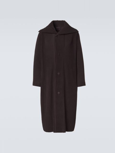 ISSEY MIYAKE Monthly Colors pleated coat
