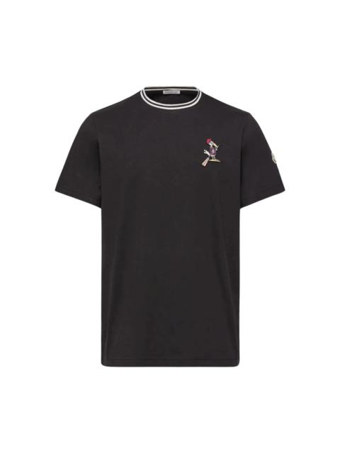 Moncler Moncler Black T-Shirts & Vests - T-Shirts Men