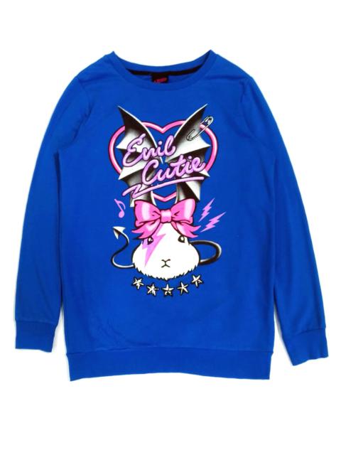 Other Designers RARE! LISTEN FLAVOR JAPANESE BRAND "EVIL CUTIE" SWEATSHIRT