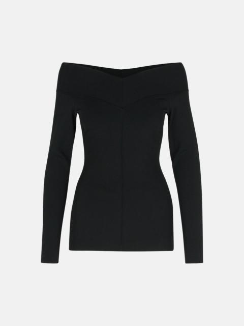 Stella McCartney BLACK VISCOSE BLEND TOP