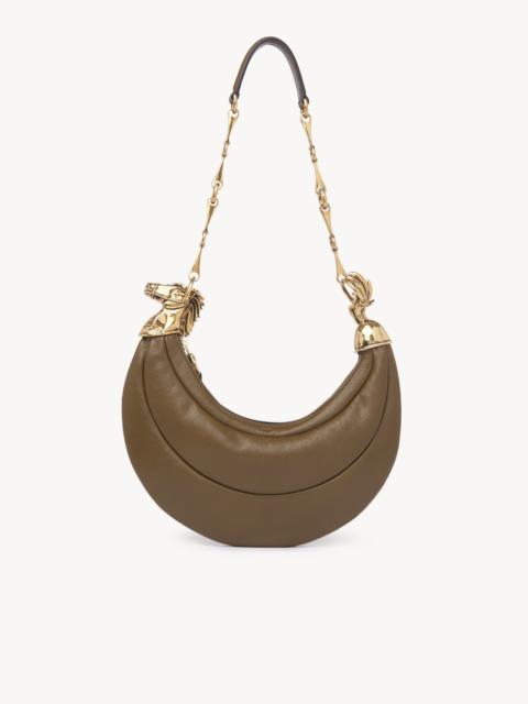 Chloé CHAIN HORSE SHOULDER BAG IN SOFT LEATHER