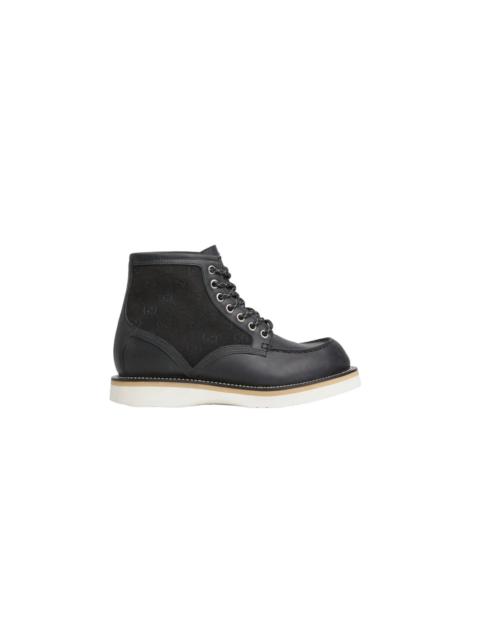 GUCCI Gucci Lace Up Ankle Boots