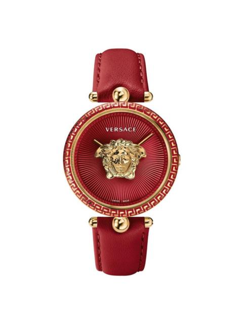 VERSACE Versace Palazzo Quartz Red Dial Ladies Watch VCO120017