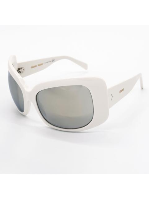 CELINE NEW CELINE CL40224I 25C SUNGLASSES WOMEN WHITE EYEWEAR