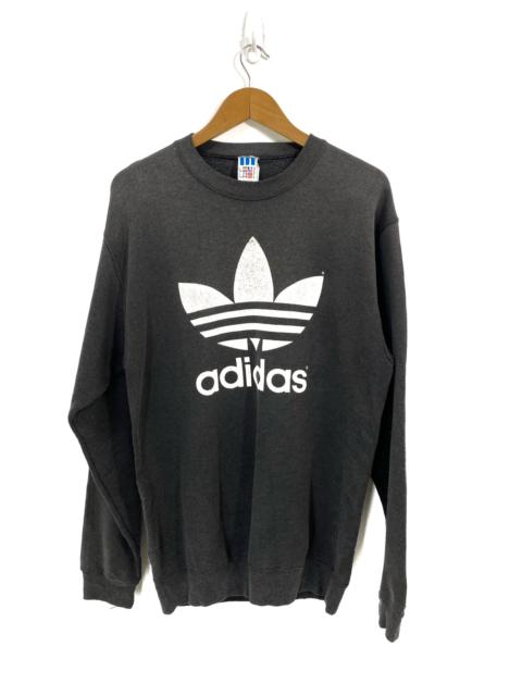 adidas Vintage Adidas Sweatshirt Big logo Design Made in USA