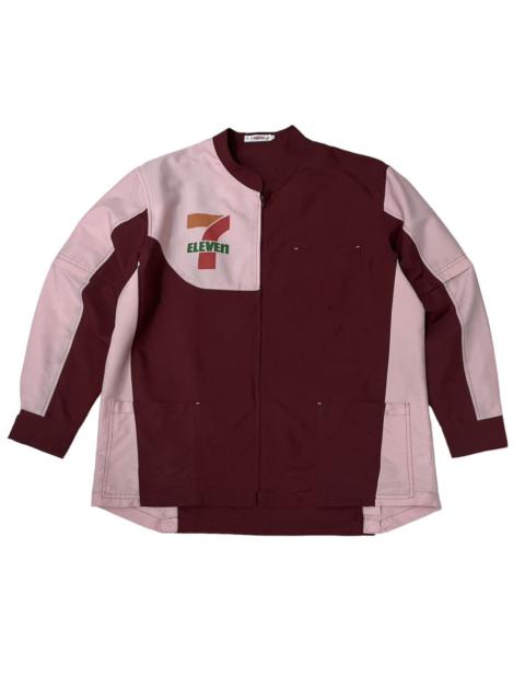 Other Designers Vintage 7 Eleven Zipper Uniform Shirt