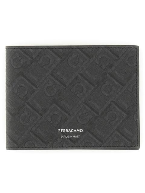FERRAGAMO Ferragamo Men Portafoglio Con Logo Monogram