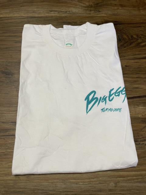Other Designers Vintage Tokyo Dome Big Egg T-shirt White