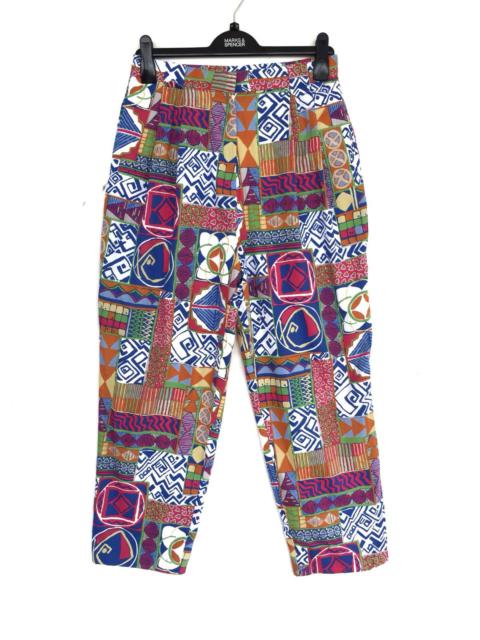 Other Designers Designer - Exclusive Pop Art Multicolor Ballon Trousers Pants