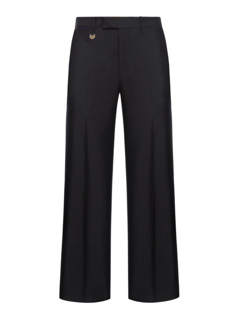 Burberry TAILORED TROUSERS IN WOOL AND SILK