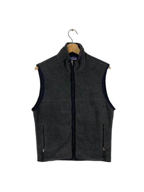 Other Designers Vintage - Vintage Patagonia Fleece Vest S Size Grey Colour