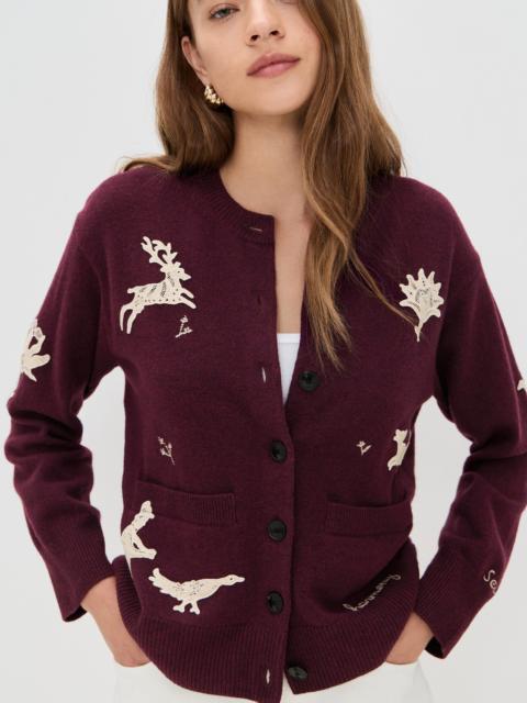Sea Mika Applique Cardigan