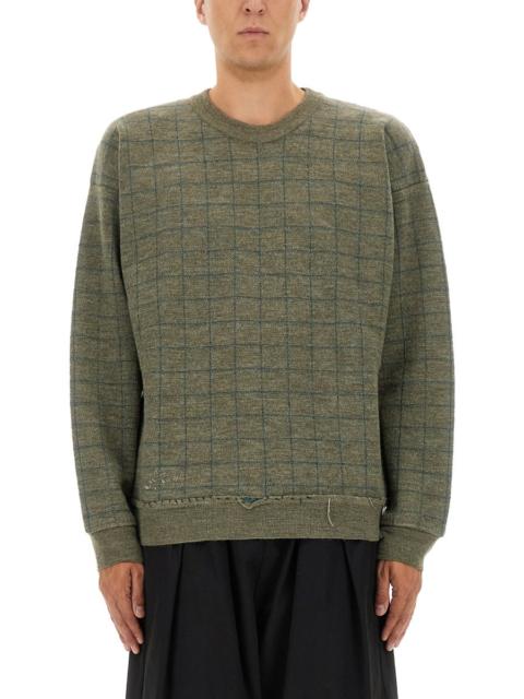 Maison Margiela Maison Margiela Men Sweatshirt With Worn Effect