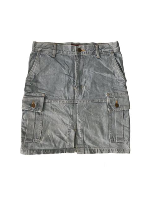 Hysteric Glamour Vtg Skirt Jeans Hysteric Cargo Pockets Made in Japan