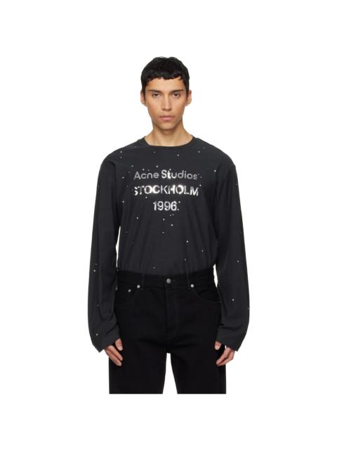 Acne Studios Black Logo T-shirt